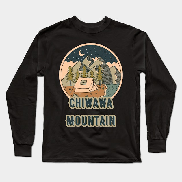 Chiwawa Mountain Long Sleeve T-Shirt by Canada Cities
